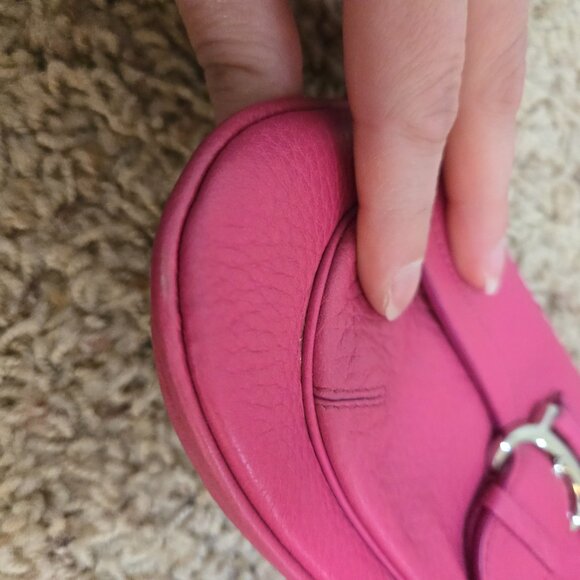 Cole Haan Big Bangle Wristlet, Hot Pink Village NWT - Picture 9 of 11